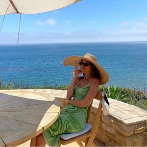 House of Sunny Green Midi Dress